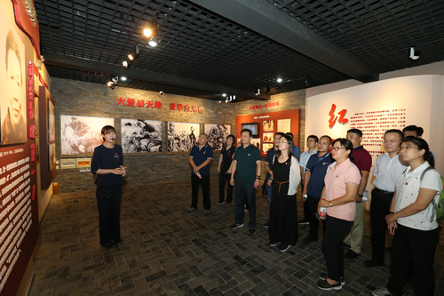 山东福彩中心党员参观沂蒙红嫂纪念馆
