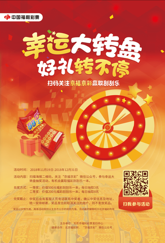 幸运大转盘 好礼转不停