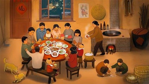 吃顿简单的年夜饭