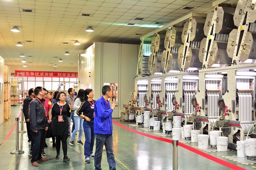 2013年9月第一批“走近刮刮乐”观摩团