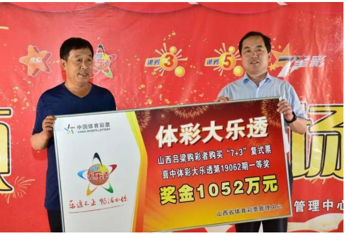 大乐透第19062期中奖者