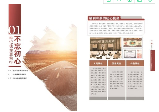 2018年山东省福利彩票社会责任报告