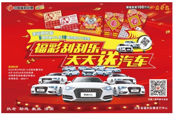 汽车 金条 加油卡 福彩“庚子鼠”促销奖品超给力