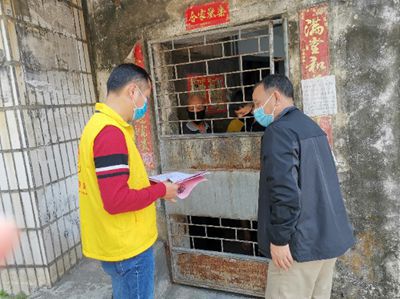 惠州福彩配送管理员魏国宏参加多项疫情防控服务工作