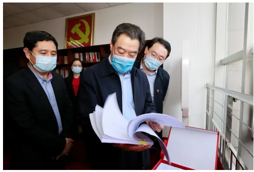 山东省民政厅厅长刘炳国来省福利彩票发行中心调研