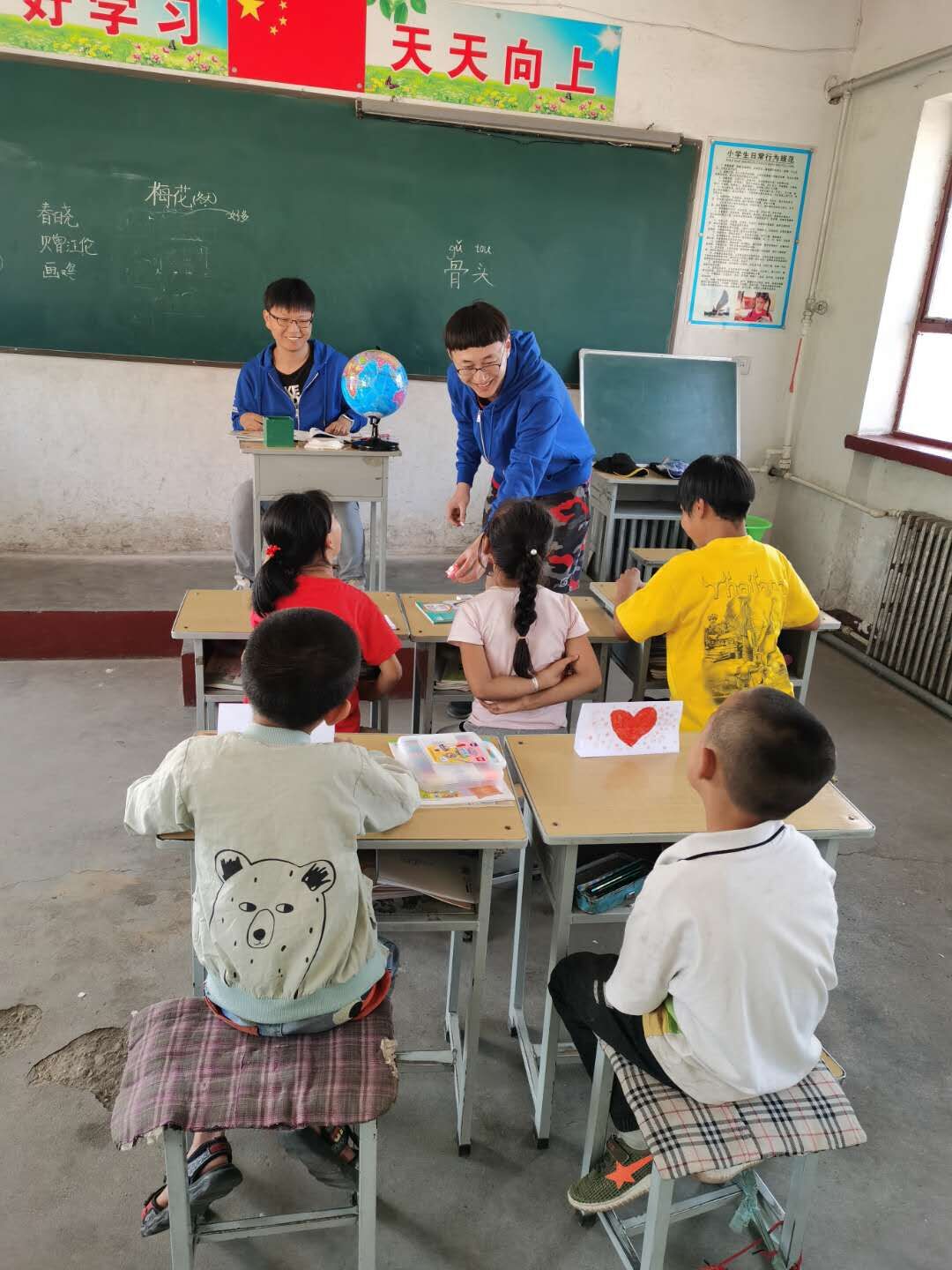 开学了，新老师来啦！——公益体彩支教活动再次走进山西