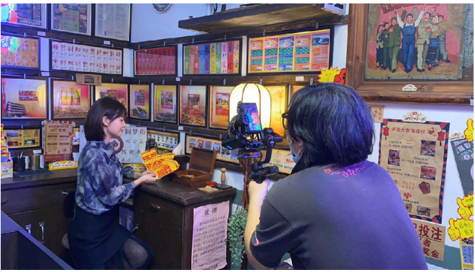 电视台到广州超级文和友福利彩票摄制特色节目