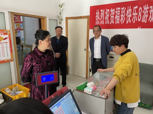 耿学梅副厅长深入站点调研