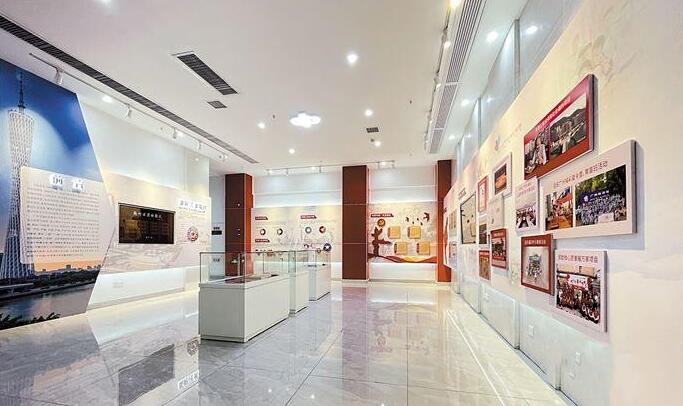 广东广州福彩文化主题展厅南沙迎客