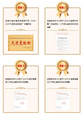 省级体彩机构表彰