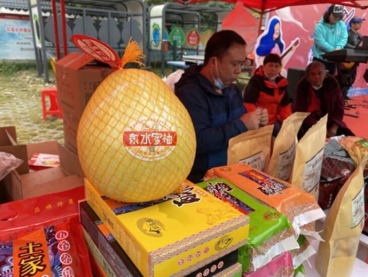 湖北宜昌市：蜜柚飘香庆丰收，福彩活动超给力
