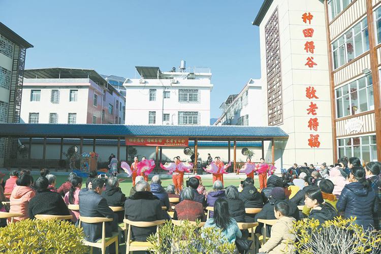 “种田得谷，敬老得福”理念日益深入人心