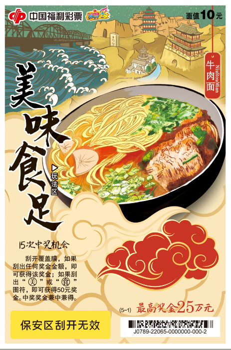 “美味食足”之牛肉面