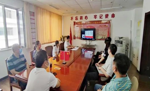 辽宁锦州福彩开展“喜迎二十大学讲话 明方向”主题党员活动日