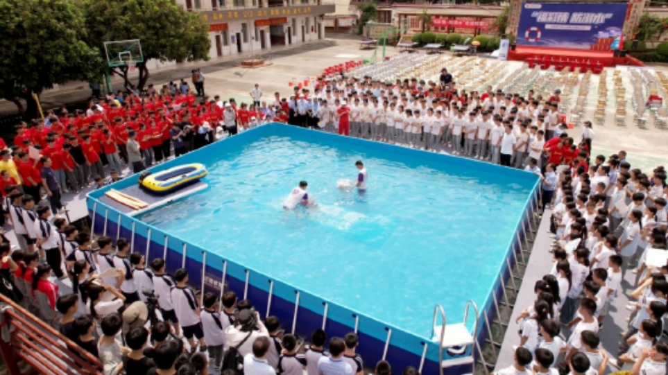 “福彩情· 防溺水”走进校园公益行活动