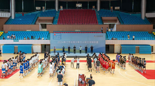 体彩公益金助力江苏省青少年三人制篮球锦标赛在连云港东海举办
