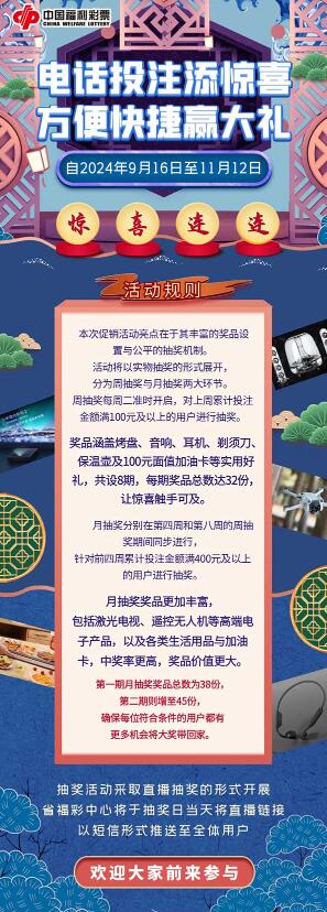 辽宁福彩电话投注添惊喜，方便快捷赢大礼